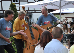 Band beim Weinfest